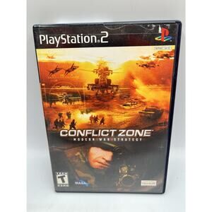 Conflict Zone MODERN WAR STRATEGY (Sony PlayStation 2) PS2 GAME